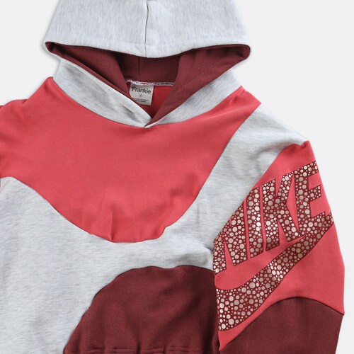 Rework Nike Wave Crop shops Sweatshirt - M
