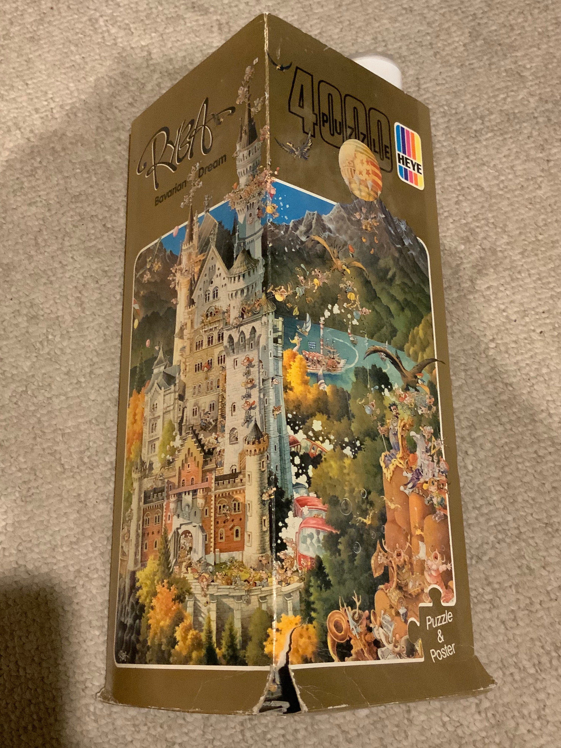 Heye 4,000 Piece Puzzle Bavarian Dream by Artist Ryba - Etsy