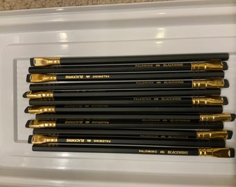 NEW 12 pcs Blackwing Palomino Classic Black pencils Set of 12