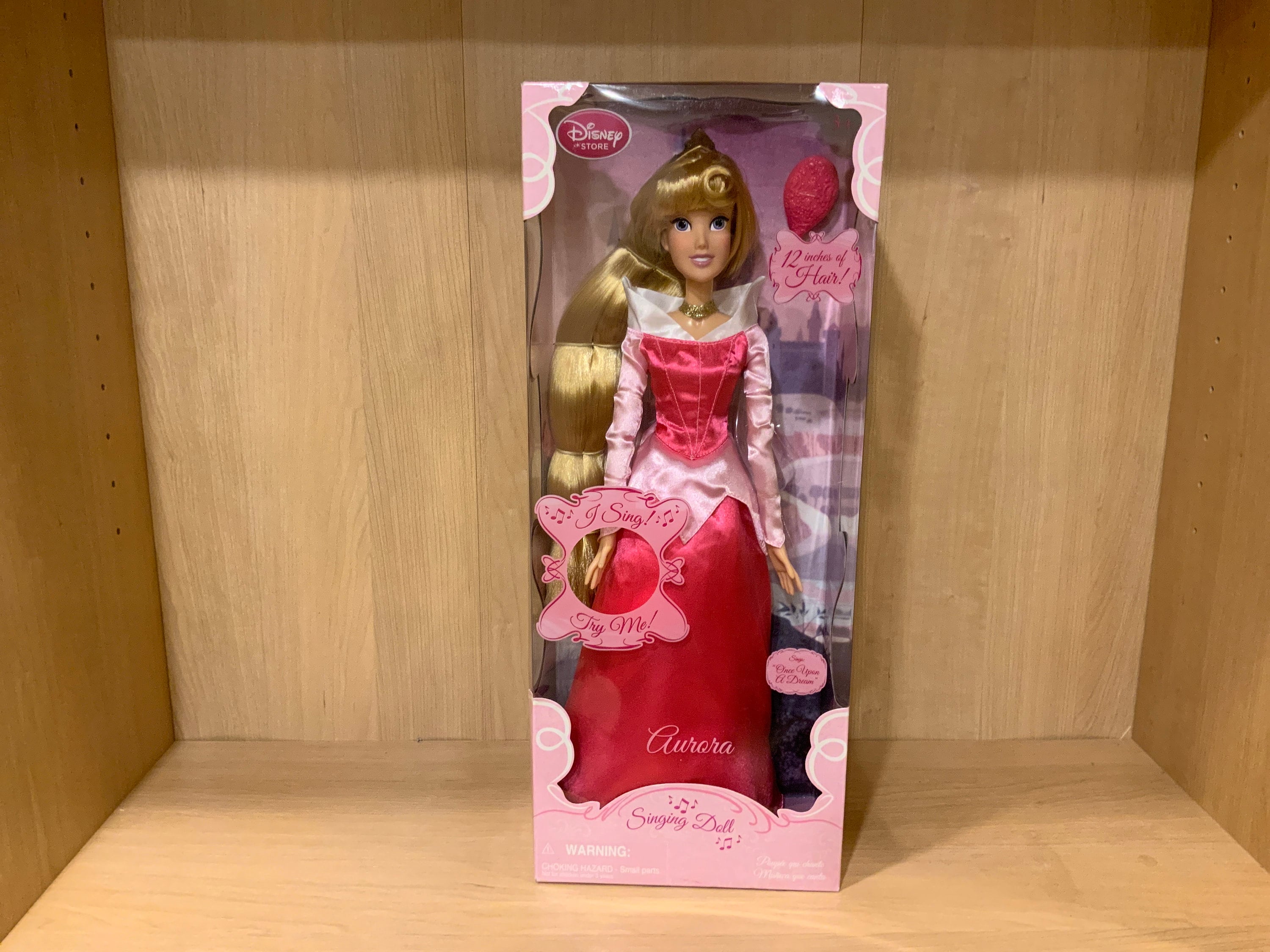 Aurora singing doll clearance