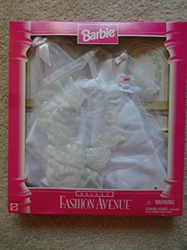 Vintage 1996 Barbie Fashion Avenue Wedding Dress Set - Etsy