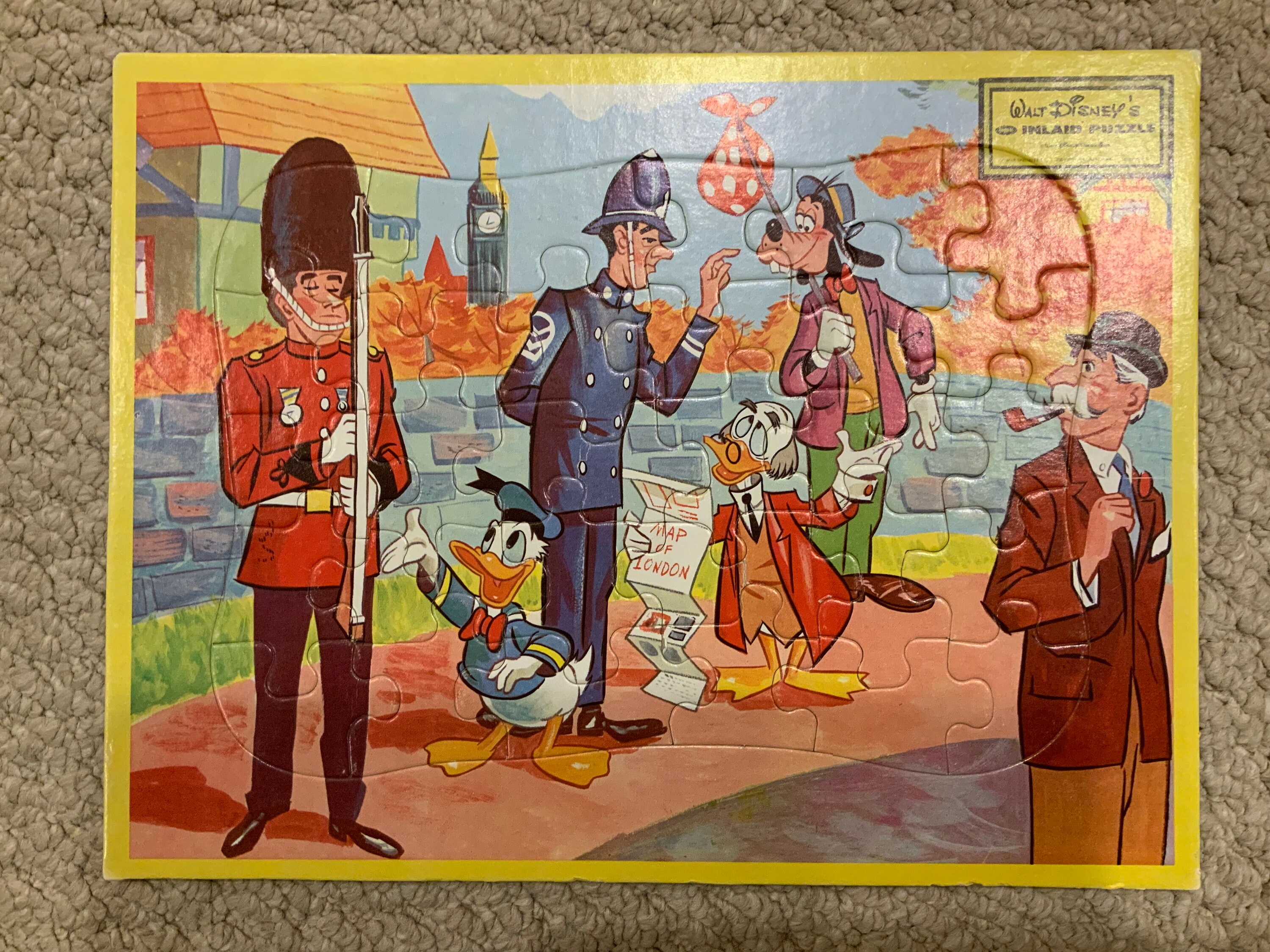 Donald Duck Ludwig Puzzle - Etsy