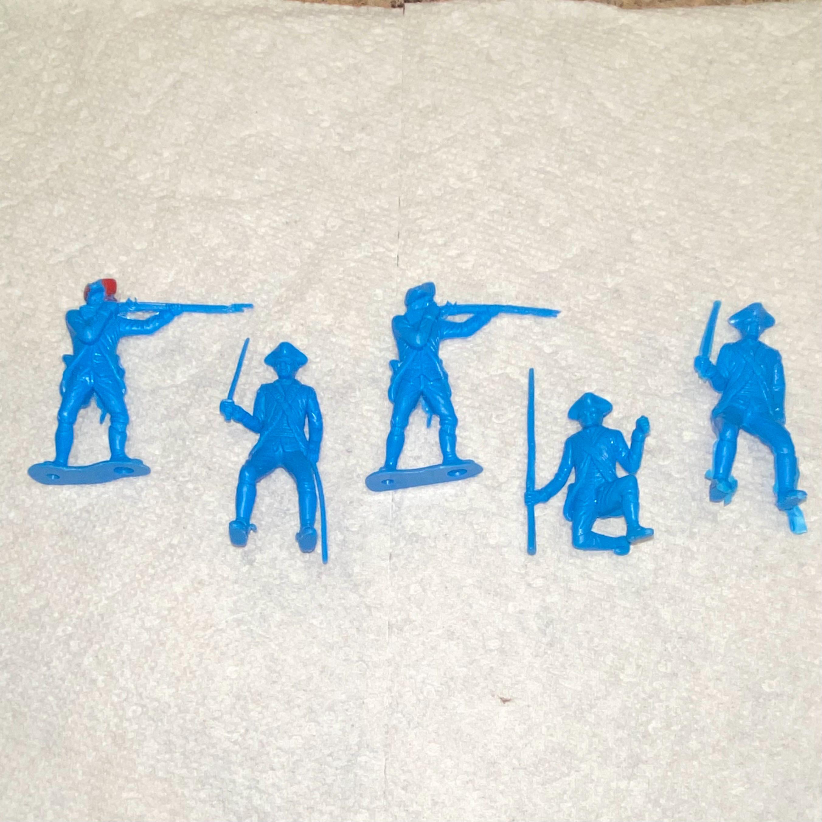 Set De 42 Figurines Army Men Guerre De Sécession, Plastique, Jouet Collection - Neuf