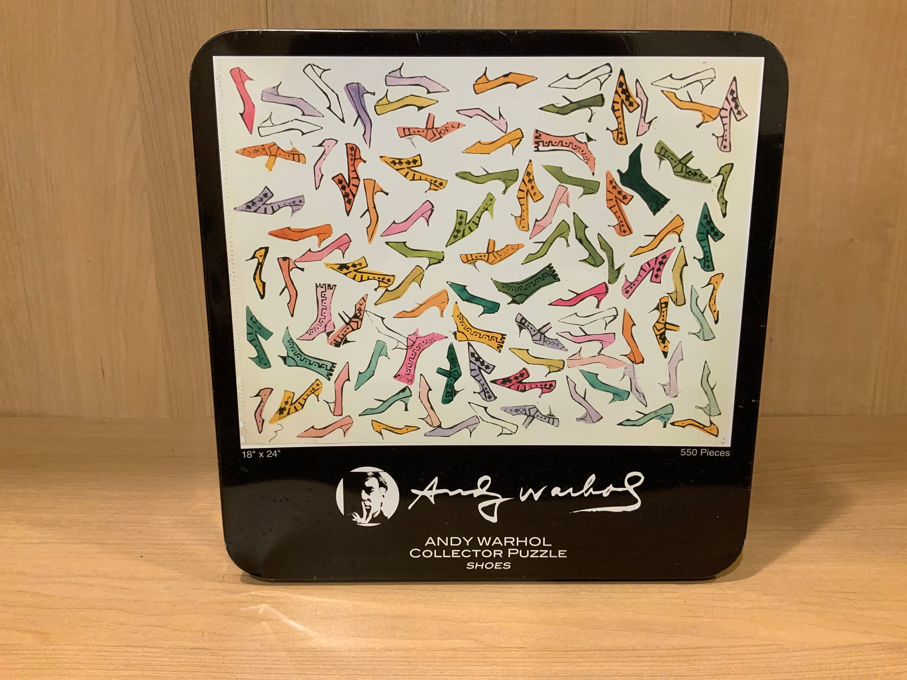Andy Warhol Collector Puzzle SHOES 550 Piece - Etsy
