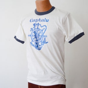 70s/80s Kapitän T-shirt - Gr