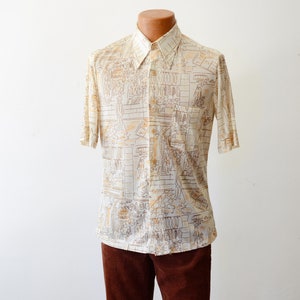 Novelty Nylon City Scene Shirt
