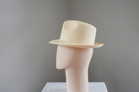 Vintage Dobbs Straw Hat - image 1