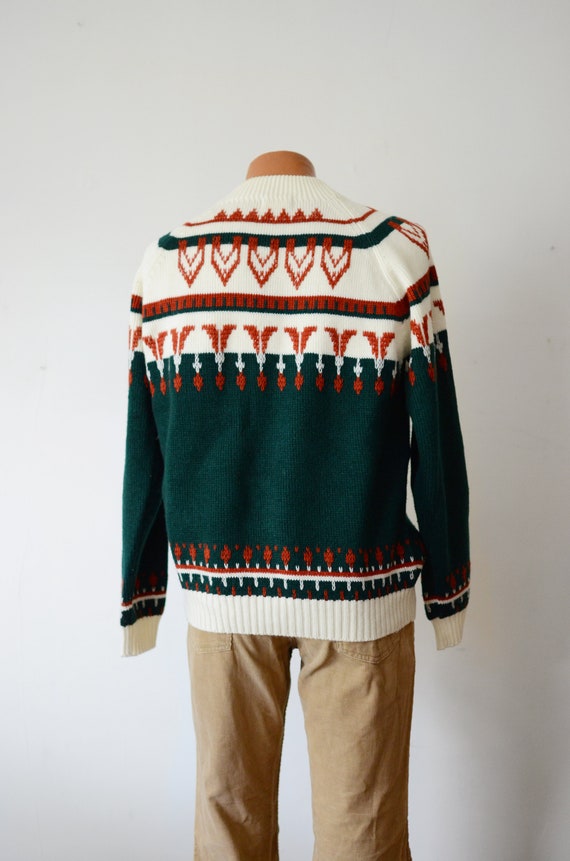 1970s Acrylic Ski Sweater - M/L - image 3