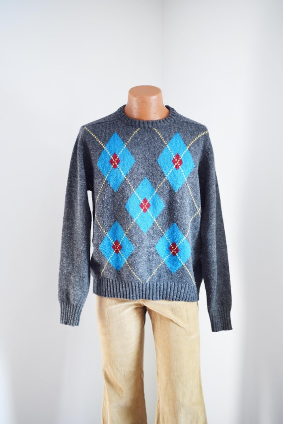 McGregor 70s/80s Argyle Sweater - image 2