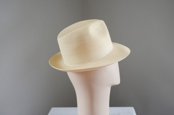 Vintage Dobbs Straw Hat - image 8