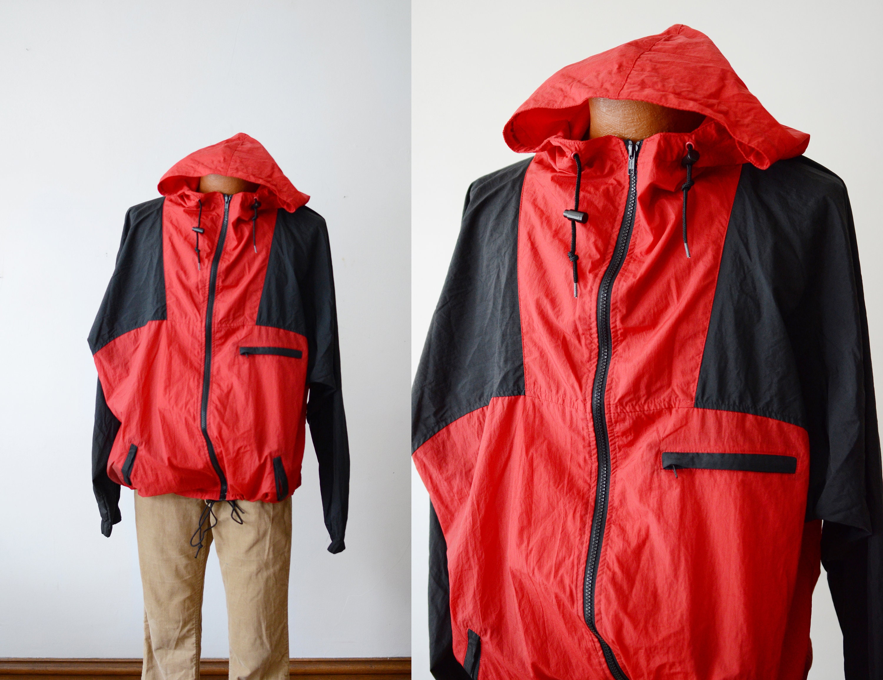 1980s Marlboro Windbreaker XL - Etsy