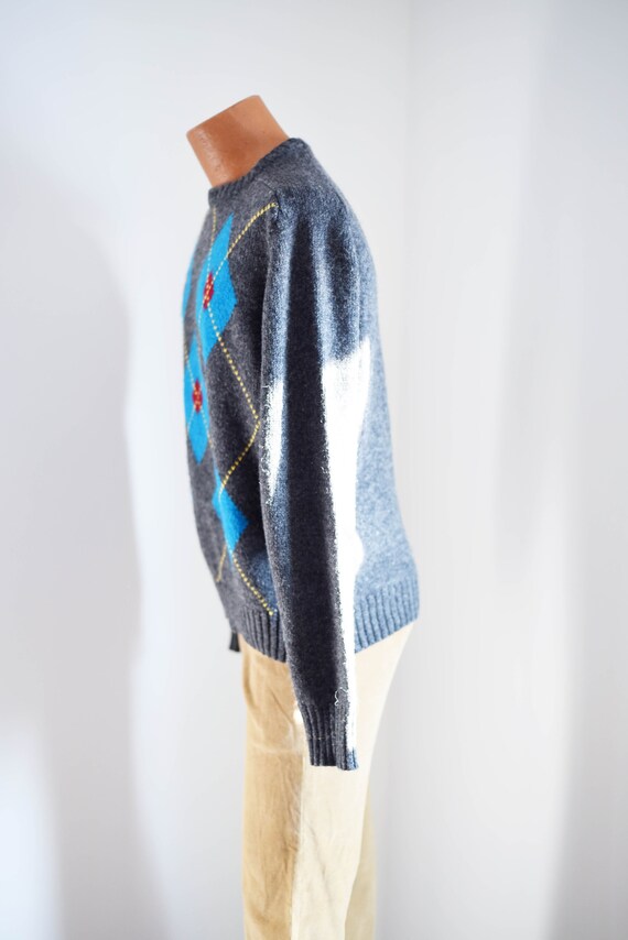 McGregor 70s/80s Argyle Sweater - image 4