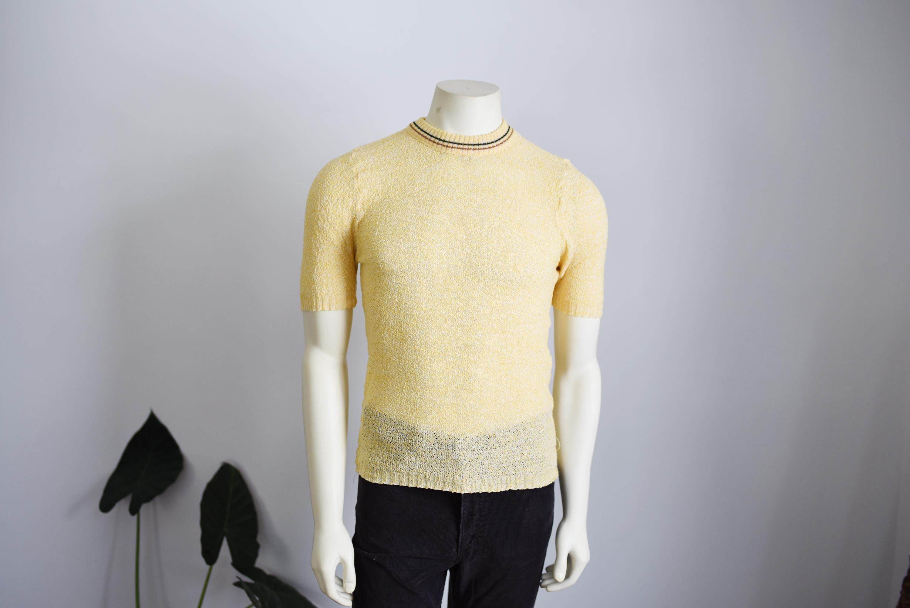 1960s Knit Shirt - Etsy