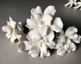 Gardenia Flower Hair Pick