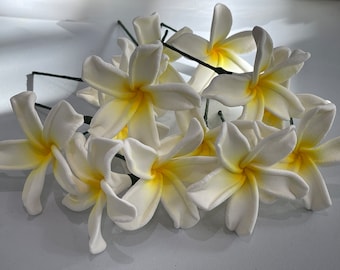 Plumeria Hair Pick