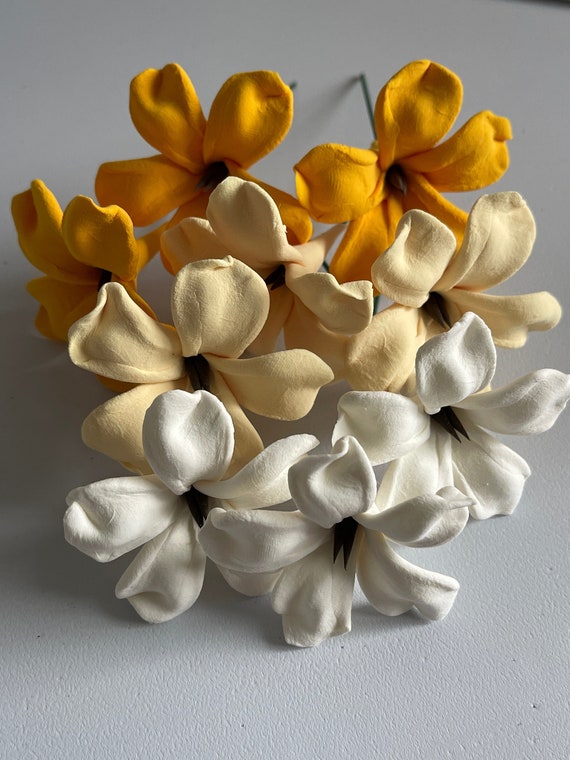 Puakenikeni Flower Hair Pick - Etsy