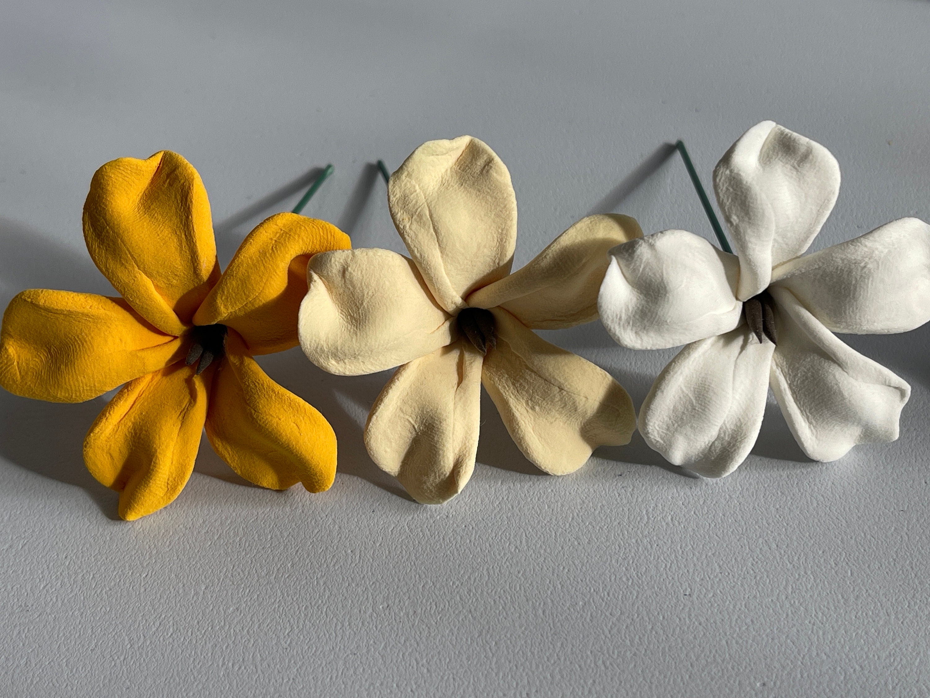 Puakenikeni Flower Hair Pick - Etsy