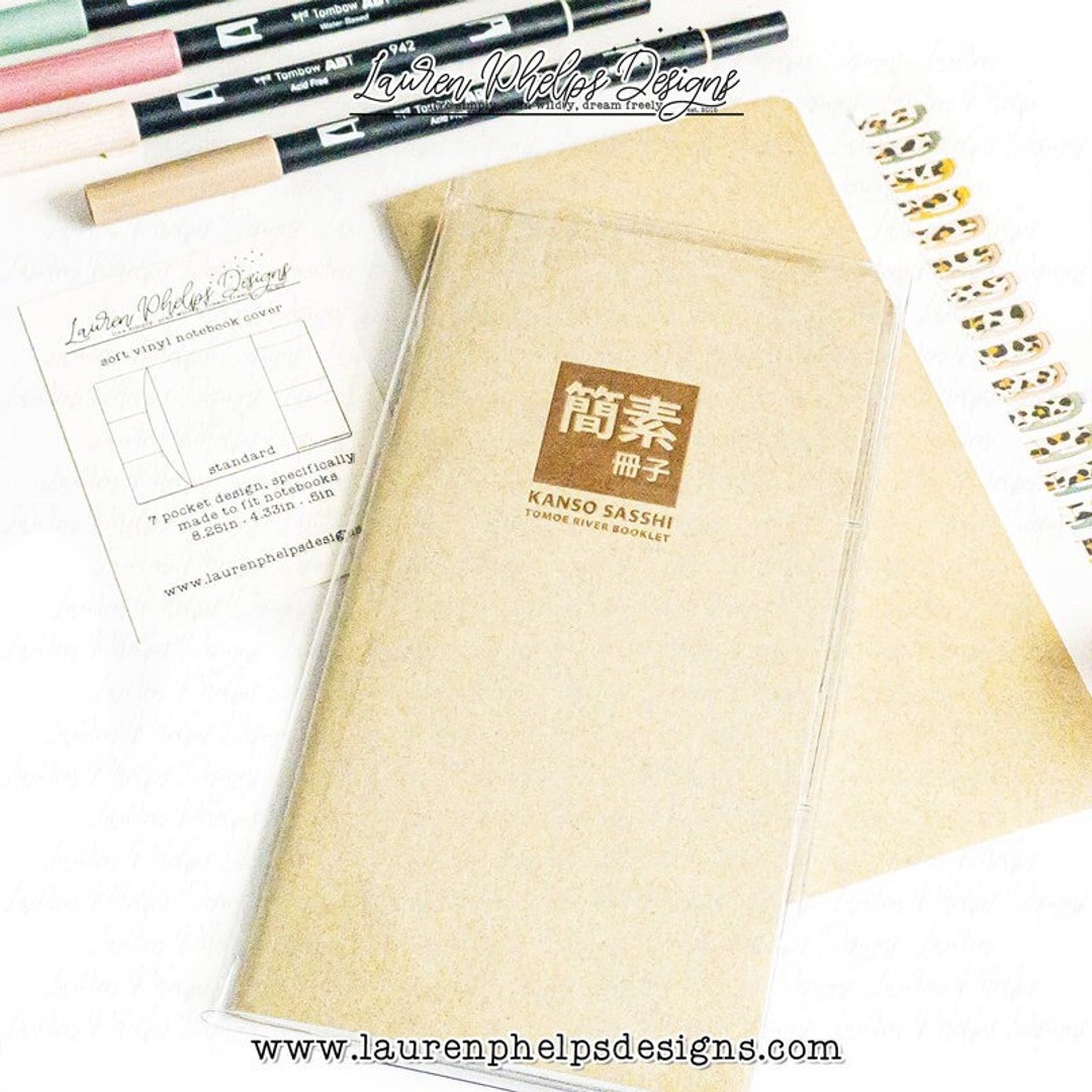 Standard Clear Vinyl Notebook Cover for Cutdown Stalogy Etsy UK