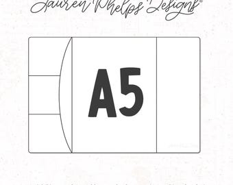 A5 | Transparante, zachte vinyl notitieboekhoes | 3 maten