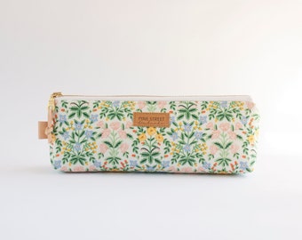 Rifle Paper Co. Pencil Pouch, Zipper Pouch, Pencil Pouch, Gadget Bag