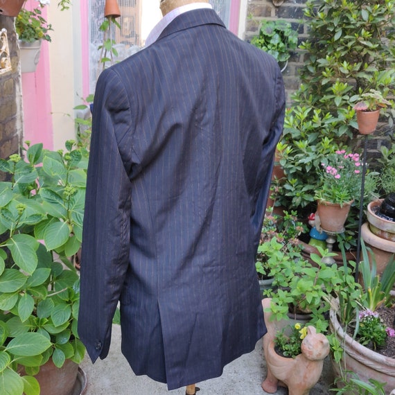 Bespoke Italian-made pinstripe blazer. High quali… - image 5