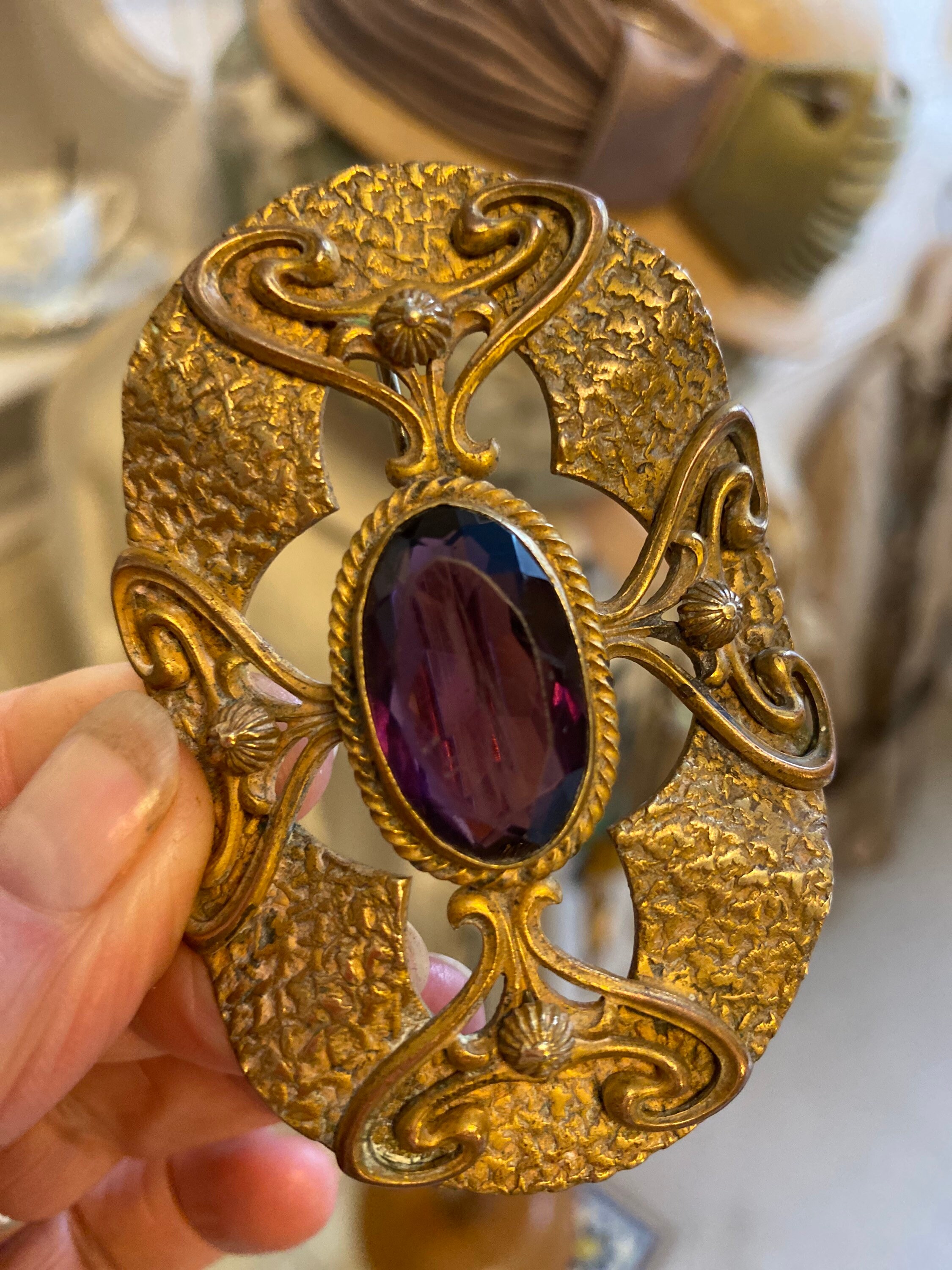 CLIP PER CARDIGAN VINTAGE - 5 Pezzi Con Perline | Spille Da Balia Per Hijab, Sciarpe E Maglioni - Foto 11