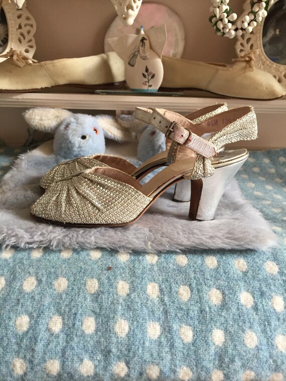 Zapatos de noche Art Deco de la década de 1930 en cuero | Etsy México