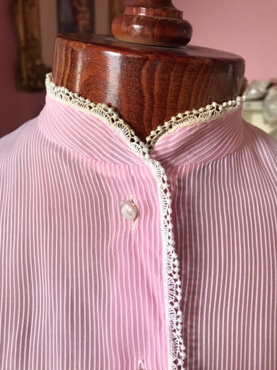 Candy Stripe Wrap Blouse main image 0