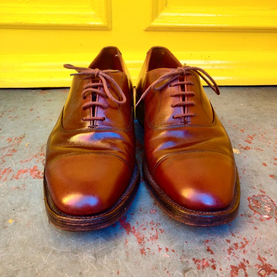 Gieves & Hawkes Shoes, Mid-brown, 1970s, Very Good Vintage  display picture 3