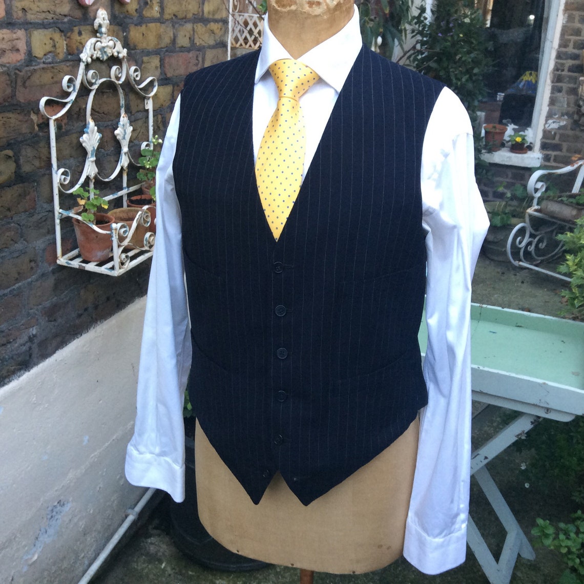 Denman & Goddard Bespoke Pinstripe 3piece Suit From 1972 in Etsy