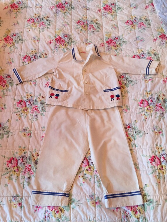 Charming and rare, vintage, 1930s French boys play