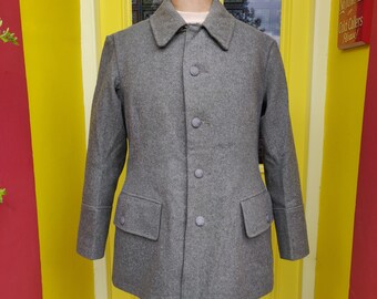 Deadstock 1942 Swedish Army Field Jacket, Grey / Green Wool
