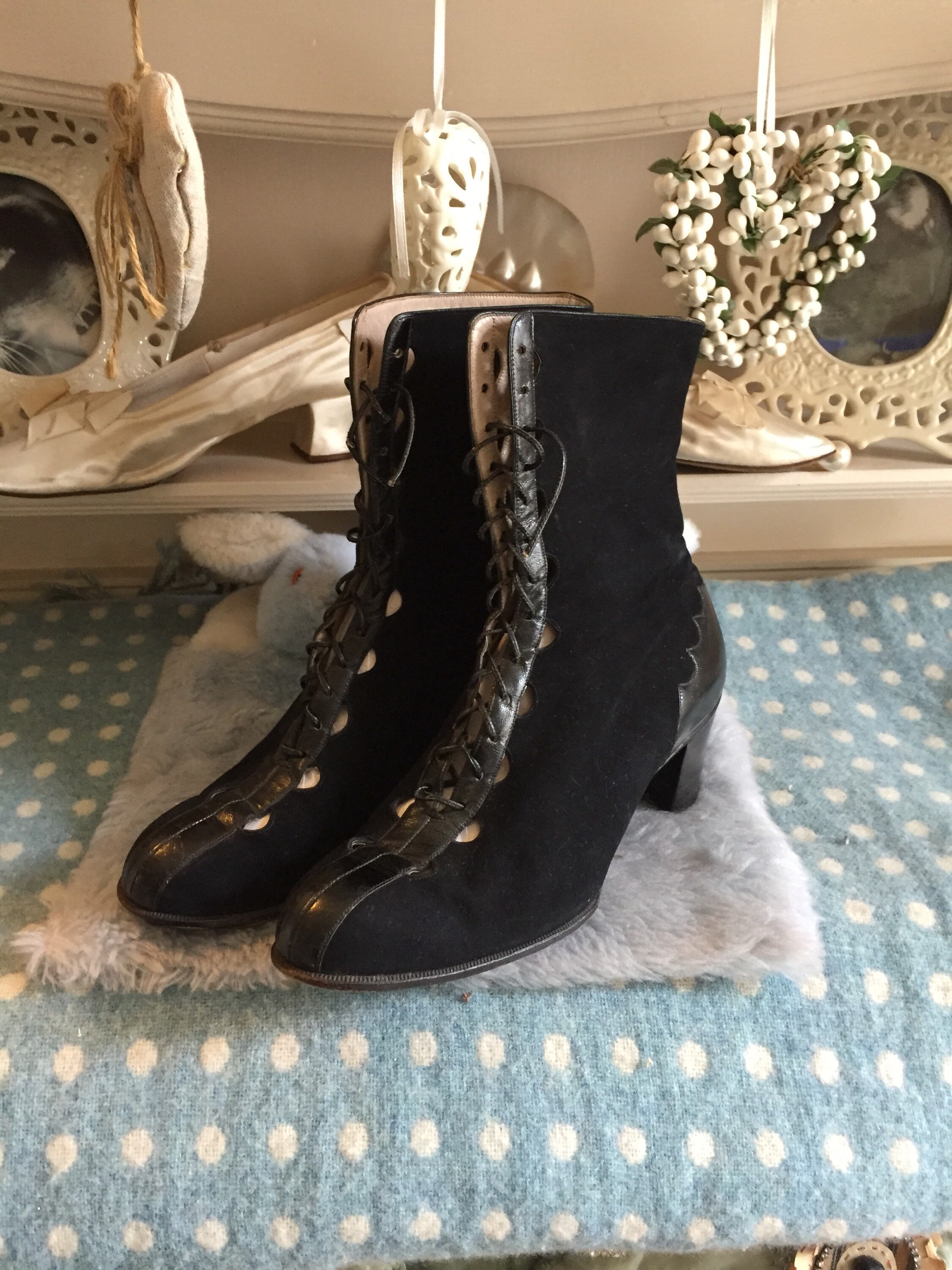 edwardian style boots uk