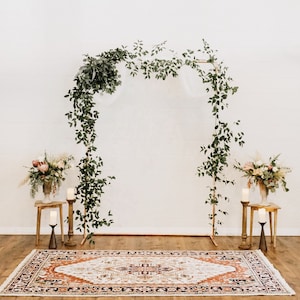 Wedding Backdrop/ Copper Backdrop Stand/ Ceremony Backdrop/ Wedding Arch image 1