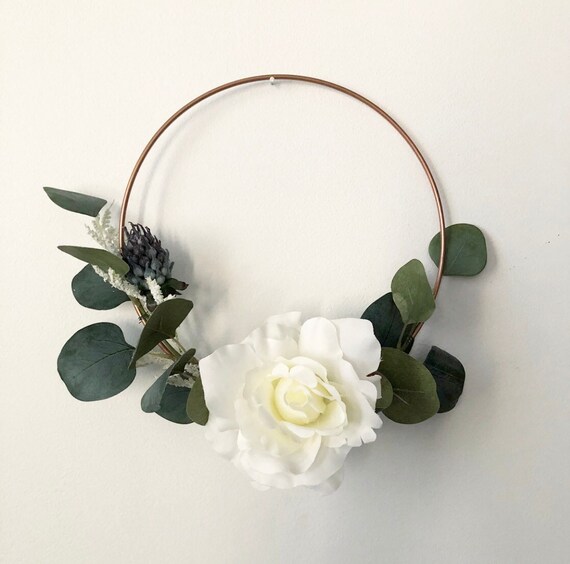 bridesmaid wreath bouquet