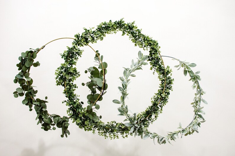 Hoop wreath large Wreath Macrame ring Large Macrame hoop
