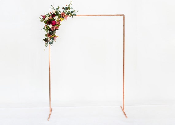 Wedding Backdrop/ Copper Backdrop Stand/ Ceremony Backdrop/ Wedding Arch