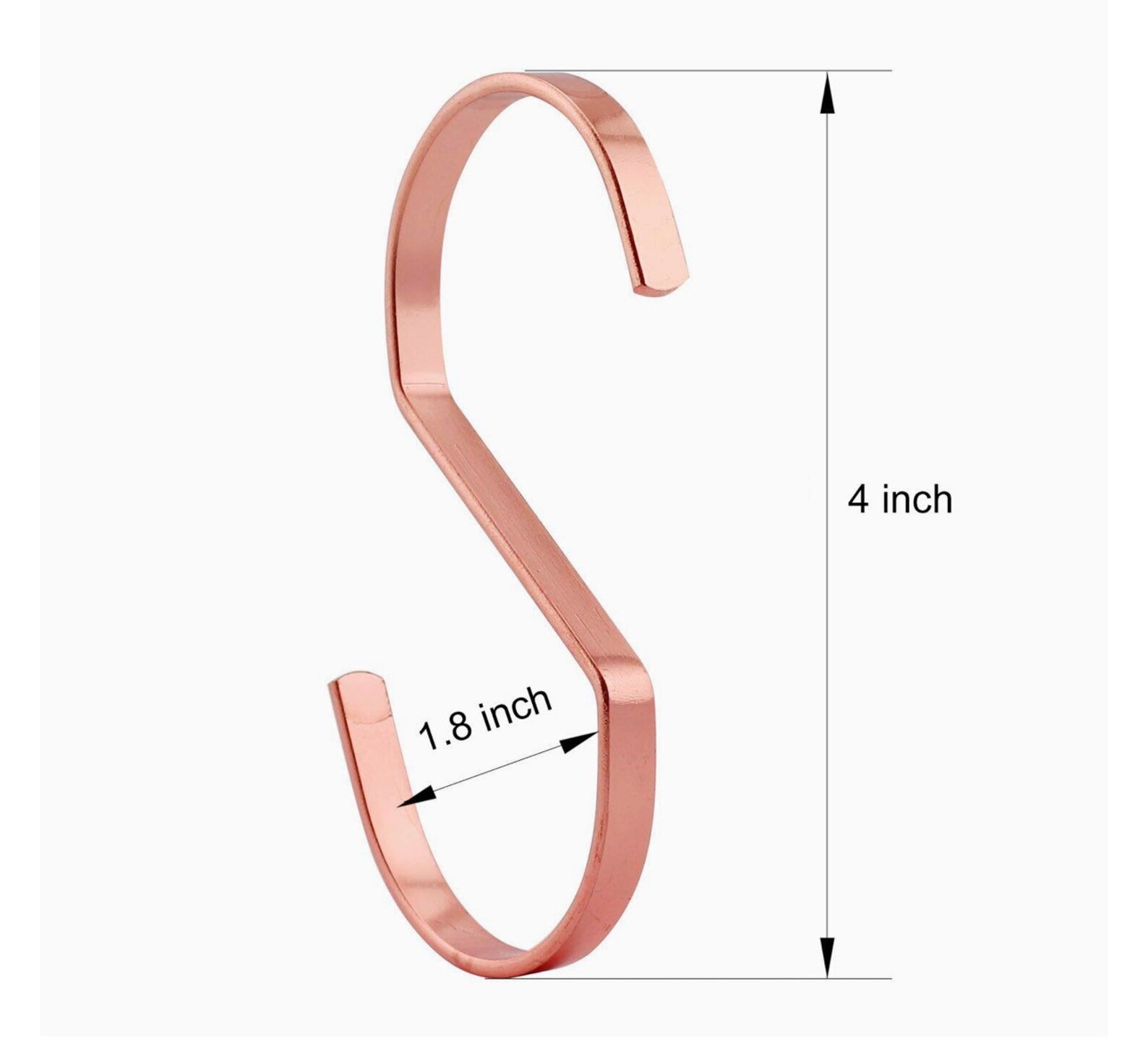 Rose Gold S Hooks/ Sign S Hooks/ Stand Etsy