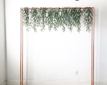Wedding Backdrop/ Copper Stand/ Backdrop Stand/ Ceremony Arch/