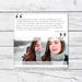 Blog, Facebook, Social Media, Photographer, Photography, Grey, Marketing, Two Images, Testimonial Photoshop Template - Immediate Download