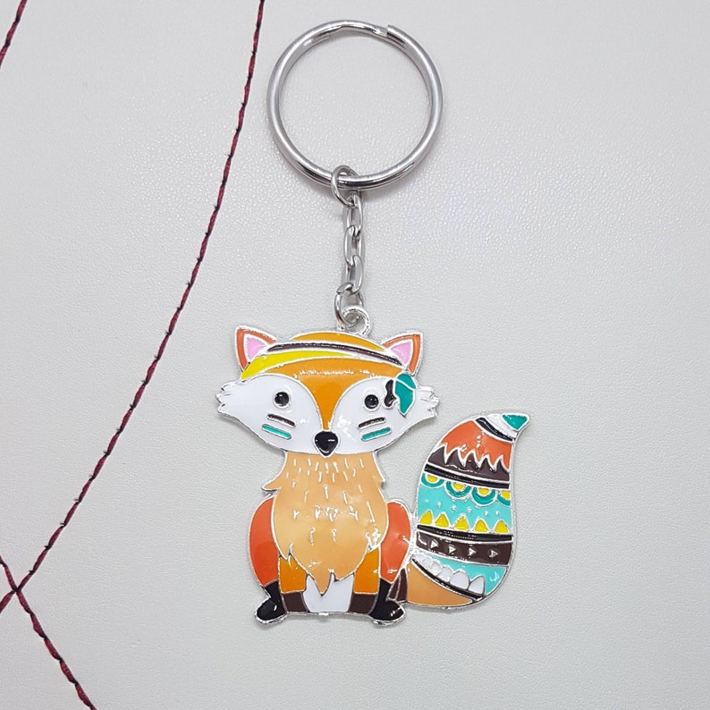 birthday gift bag charm Enamel charm party bag fillers Pink Dinosaur keyring keychain