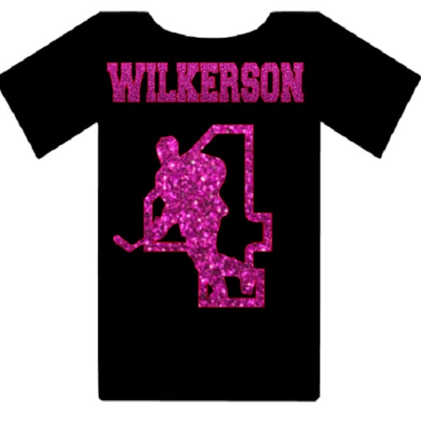 Glitter Heat Transfer Numbers Etsy