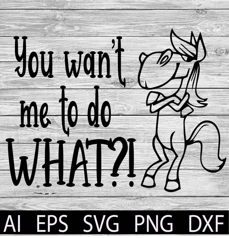 Download Comic Horse Cut File SVG Western T-Shirts Designs Svg ...