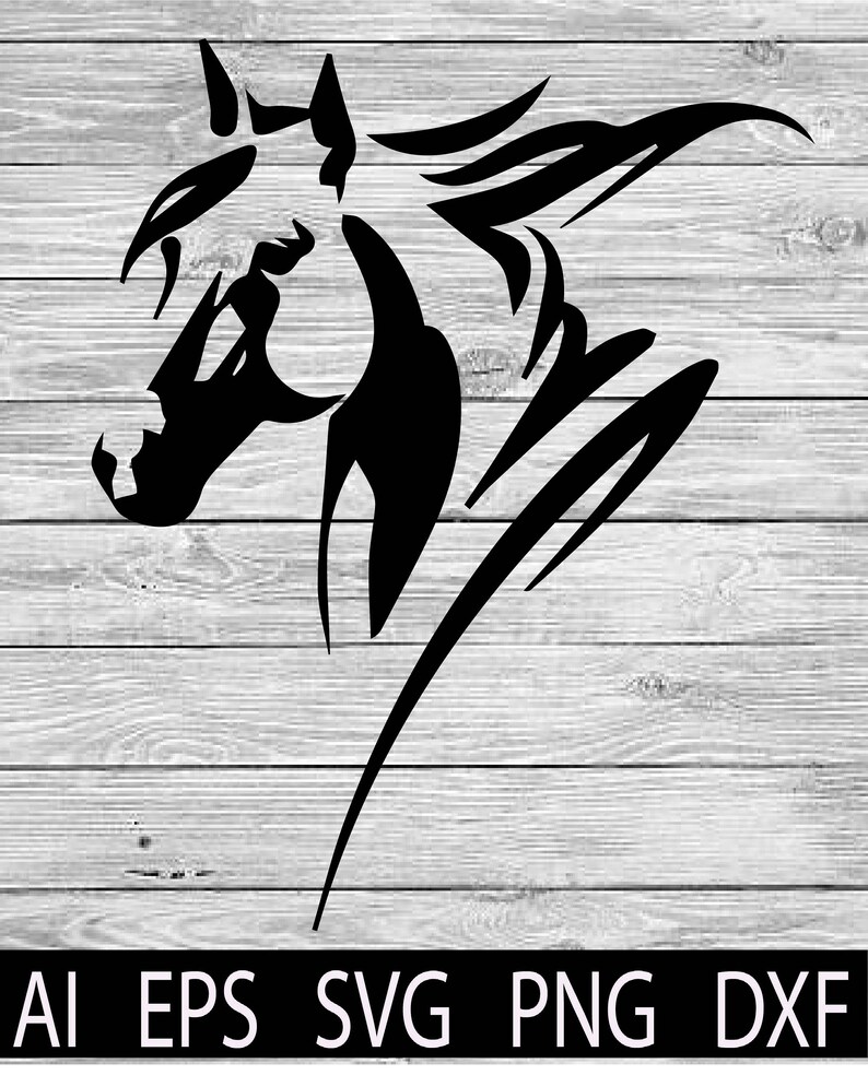Download Horse Head Cut File SVG Western T-Shirts Designs Svg Cricut | Etsy