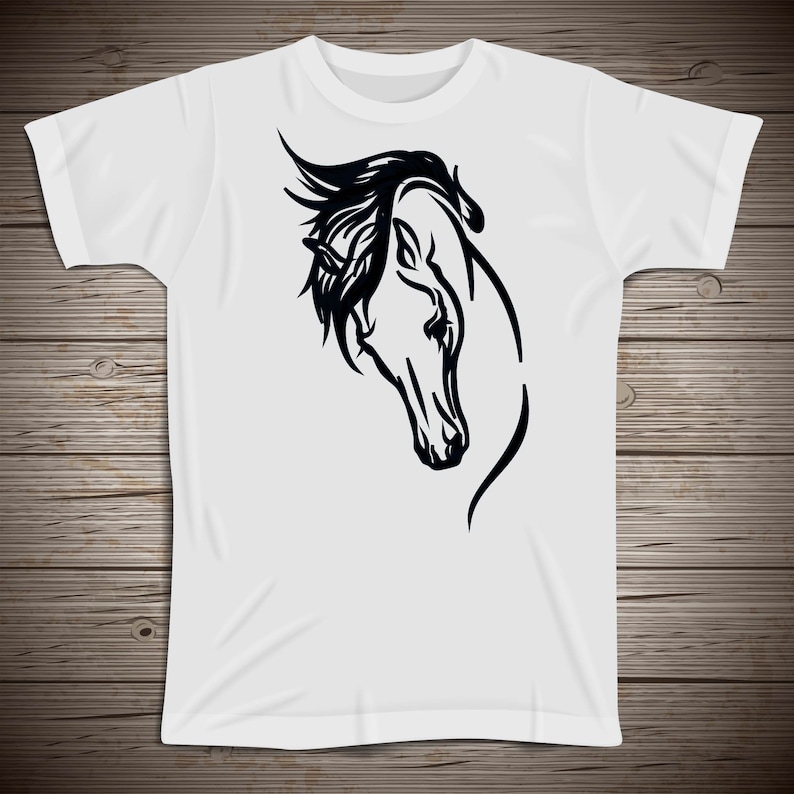 Download Horse Head Cut File Svg Western T-Shirts Designs Svg Cricut | Etsy