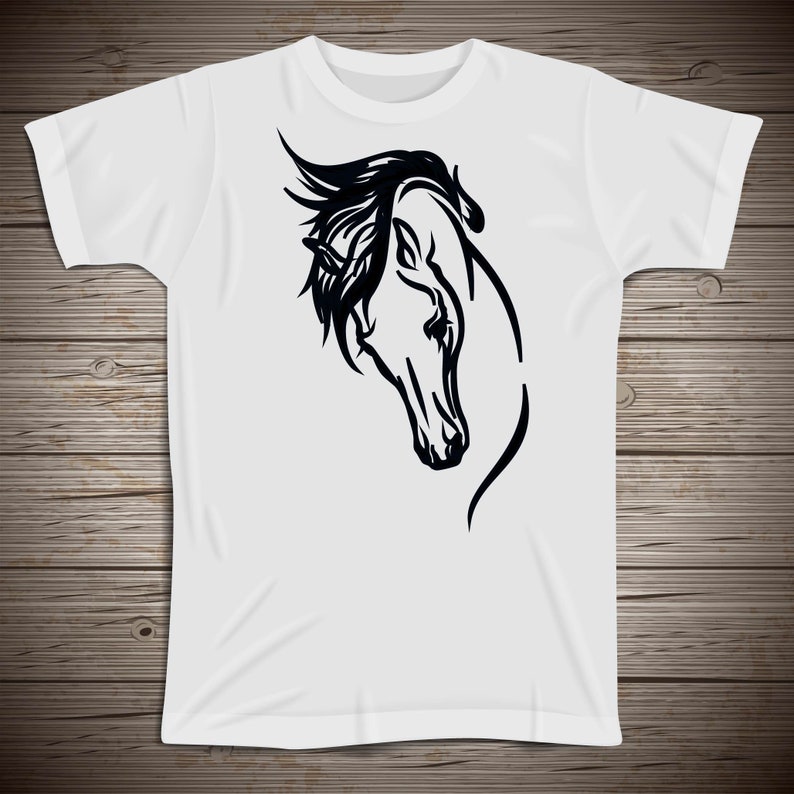 Horse Head Cut File Svg Western T-Shirts Designs Svg Cricut | Etsy