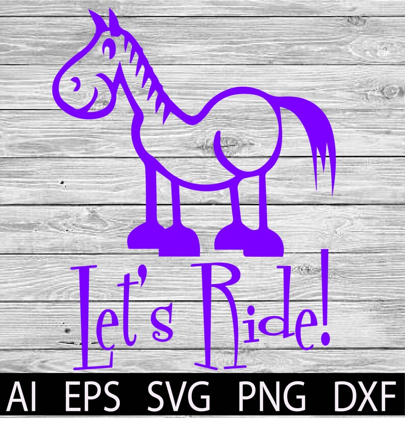 Download Let's Ride Cut File SVG Western T-Shirts Designs Svg | Etsy