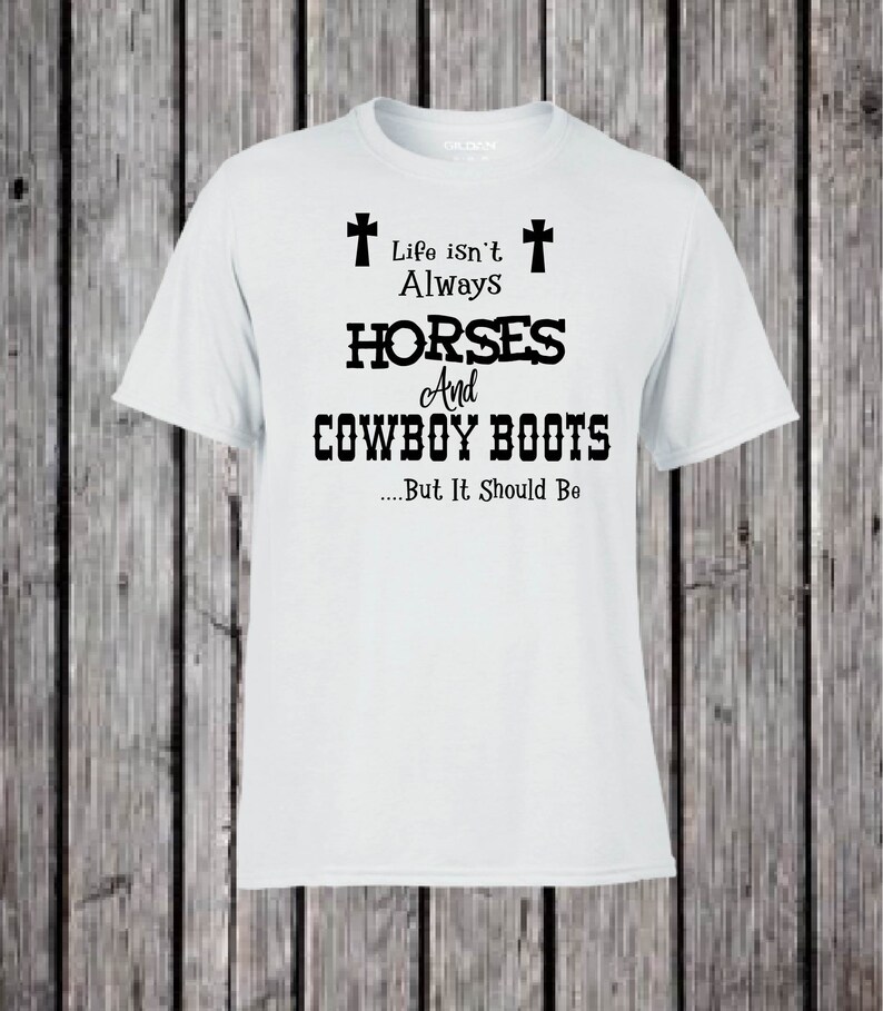 Download Life Isn't Always Horses Cut File SVG Western T-Shirts | Etsy