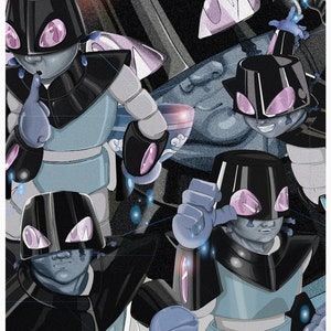 Blueberry ManMan Print