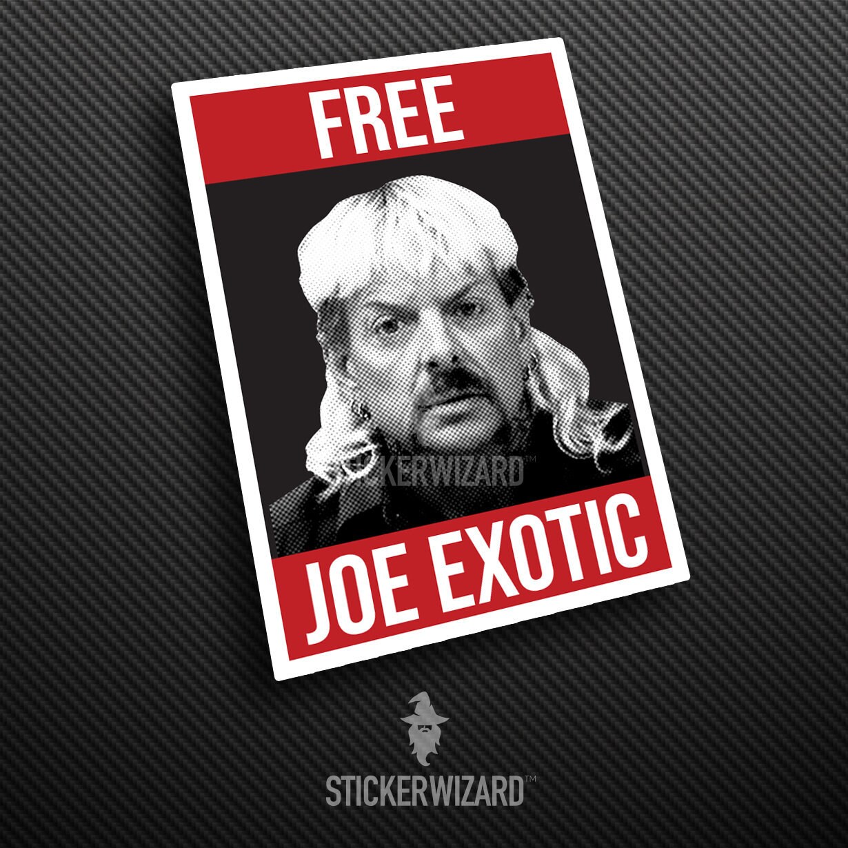Tiger King Stickers Decals 2x #Free Joe Exotic Laptop/Wall/Window/Car Sticker Tiger King Stickers Decals 2x #Free Joe Exotic Laptop/Wall/Window/Car Sticker